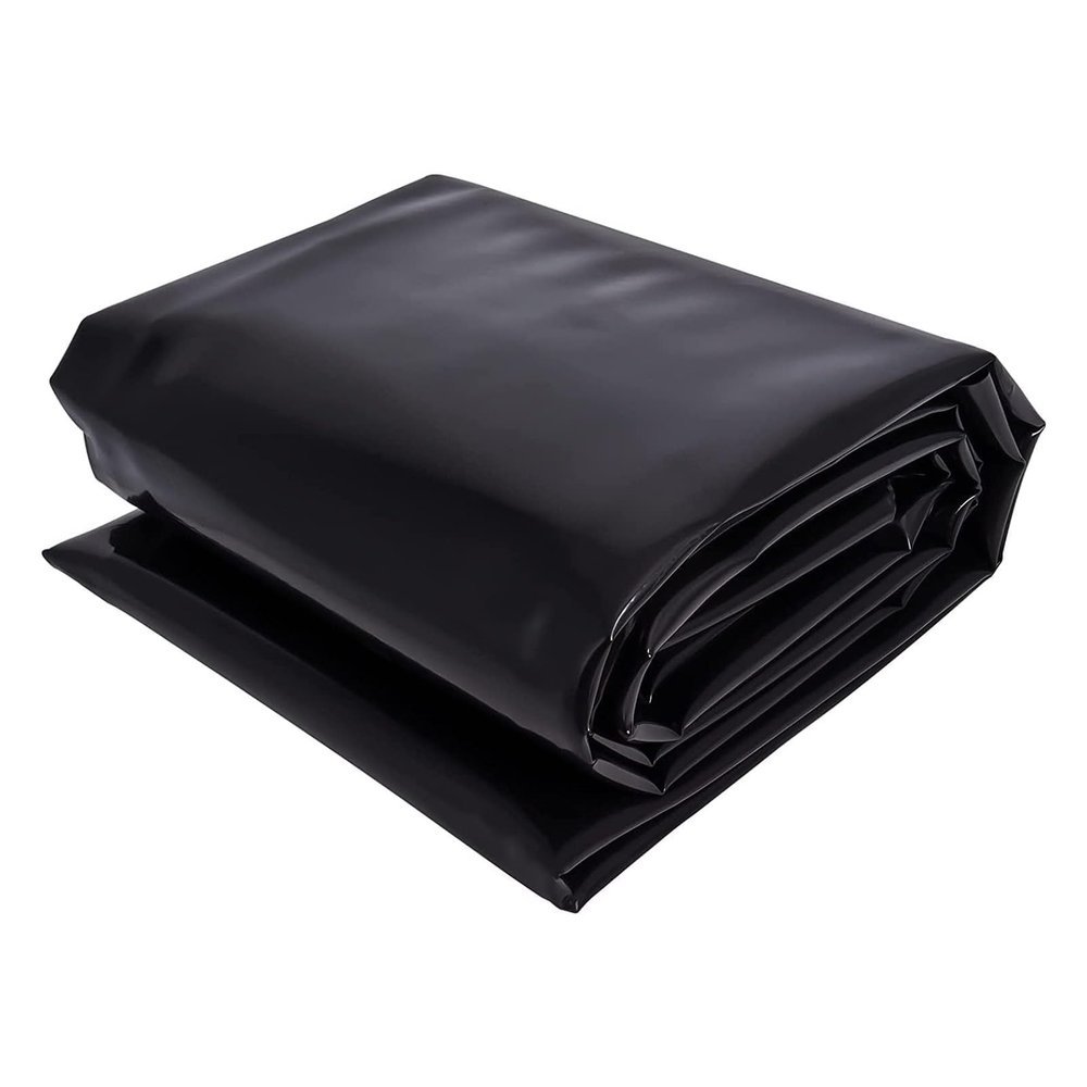 Black HDPE Pond Liner, Heavy-Duty, UV-Resistant, 3 x 5 m