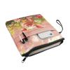 Xoenoiee Book Sleeve with Cute Pig Floral Print and Zipper view 2