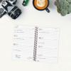 Finocam 2025 Weekly Planner, Spiral-Bound, Opaque, Landscape, Spanish, Blue view 3