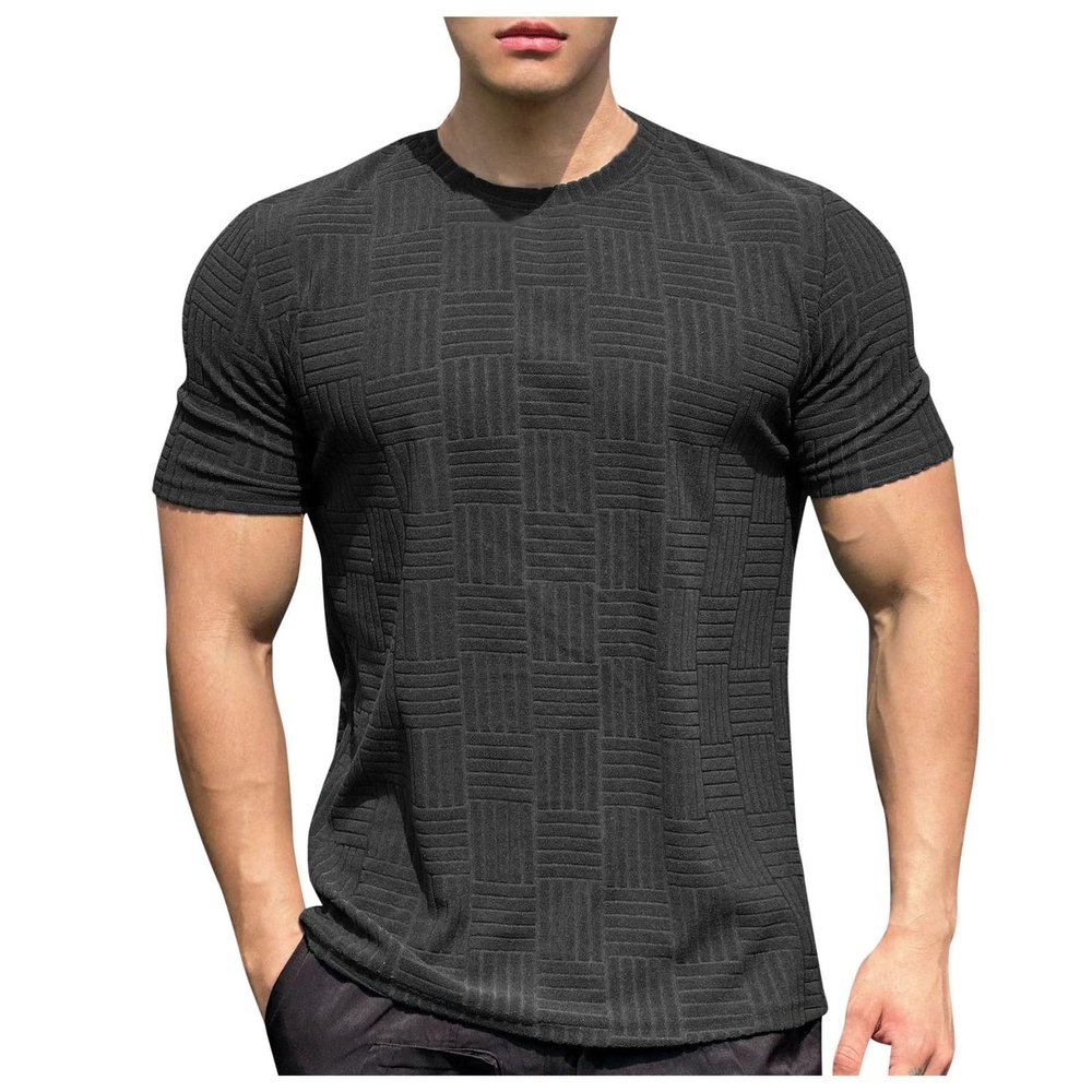 Men's Sports T-Shirt, Quick-Dry, Breathable Short-Sleeve Training Shirt