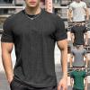 Men's Sports T-Shirt, Quick-Dry, Breathable Short-Sleeve Training Shirt view 2