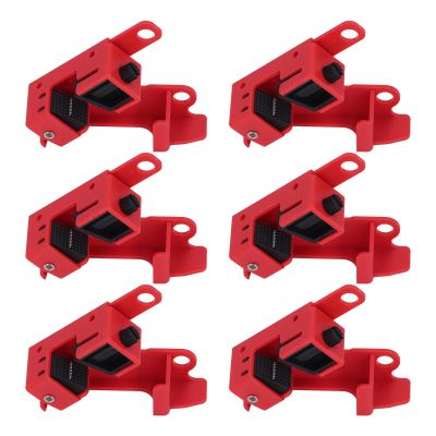 6-Piece Circuit Breaker Lockout Kit for Electrical Maintenance