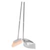 MOBUTOFU Broom and Dustpan Set with Long Handles view 1