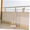 MOBUTOFU Broom and Dustpan Set with Long Handles view 2