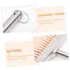 MOBUTOFU Broom and Dustpan Set with Long Handles view 3