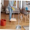 MOBUTOFU Broom and Dustpan Set with Long Handles view 4