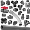 MegaHaustechnik PVC Plastic Ball Valve, Solvent-Weld Connections, 40 mm view 4