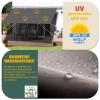 Waterproof Shade Sail 4.1 x 4.6 m, Dark Gray, Custom-Size Polyester, UV Protection view 3