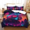 TNFHSOFT Soft 3D-Printed Duvet Cover Set with Pillowcases view 1