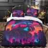 TNFHSOFT Soft 3D-Printed Duvet Cover Set with Pillowcases view 2