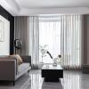 Homxi Light-Blocking Curtains, 2-Pack, Gray, 54 x 63 in view 1