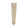 Wealrit Wood Corbel Decorative Solid Wood Shelf Bracket, 4.1 x 6.1 x 15.5 cm (W x D x H) view 2