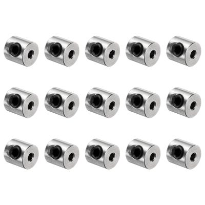 QUARKZMAN 15-Piece Screw Collars, 2 mm Bore, 7 mm Width, Drill Stops