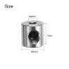 QUARKZMAN 15-Piece Screw Collars, 2 mm Bore, 7 mm Width, Drill Stops view 2