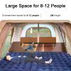 Family Camping Tent with Veranda, Instant Setup and Waterproof Design view 3