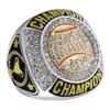 guancrown Baseball Championship Ring Trophy Award, 12-Pack, Size 8 view 3