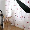 Homxi Sheer Curtain Panels, 2-Pack, Pink Heart Pattern, 52 x 96 in view 2