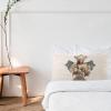 WSDESDEC Love Them Anyway Rectangular Pillow Cover, Double-Sided Printed, Cotton-Linen, Aztec Pattern, 12 x 20 in view 2