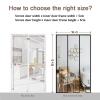 Magnetic Insect Screen Door, 245 x 215 cm, Full-Frame Hook-and-Loop Fastener, White view 2