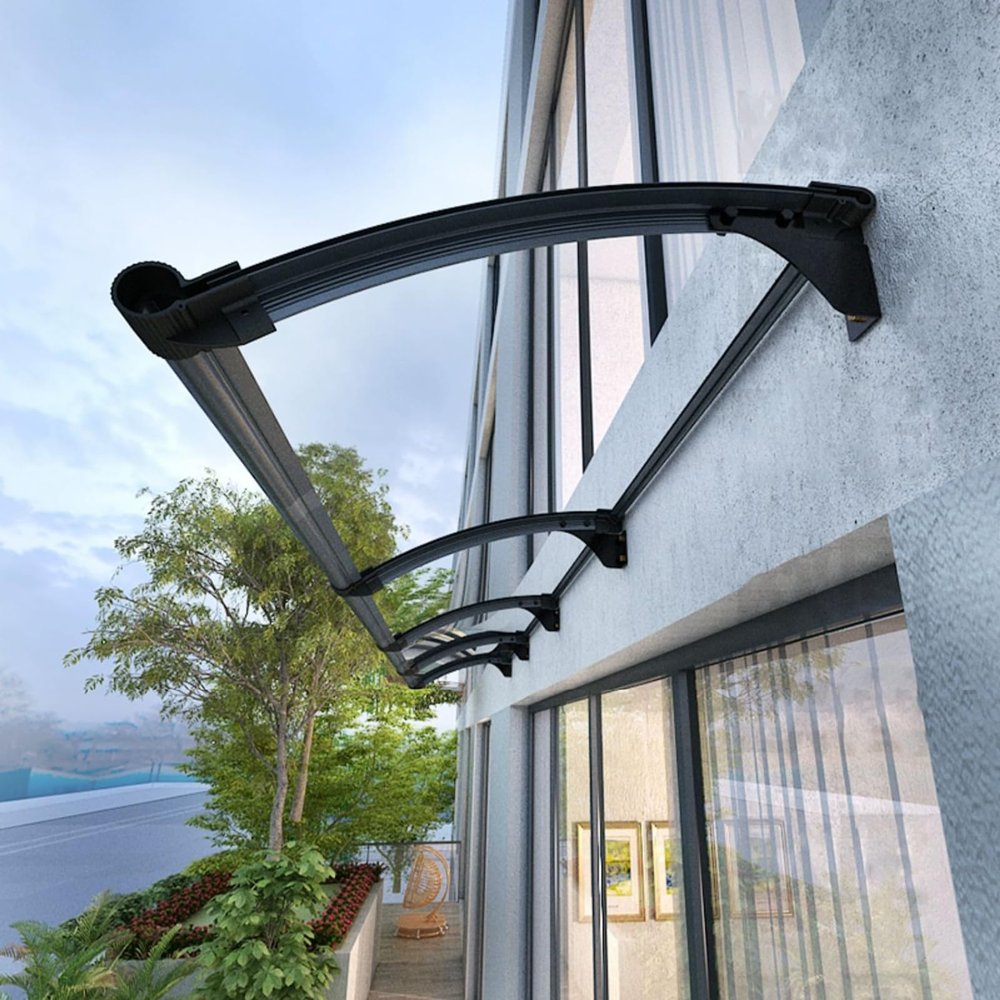 Door and Window Awning Canopy, 100 × 470 cm