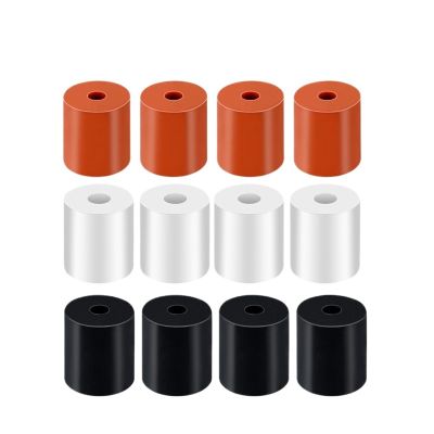 Silicone Hot Bed Leveling Columns, 4 Long Orange, 1 Set