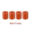 Silicone Hot Bed Leveling Columns, 4 Long Orange, 1 Set view 2