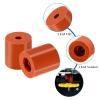 Silicone Hot Bed Leveling Columns, 4 Long Orange, 1 Set view 4