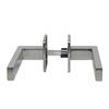 FELGNER Parma Door Handle Set for Bathroom and WC, Matte Stainless Steel view 4
