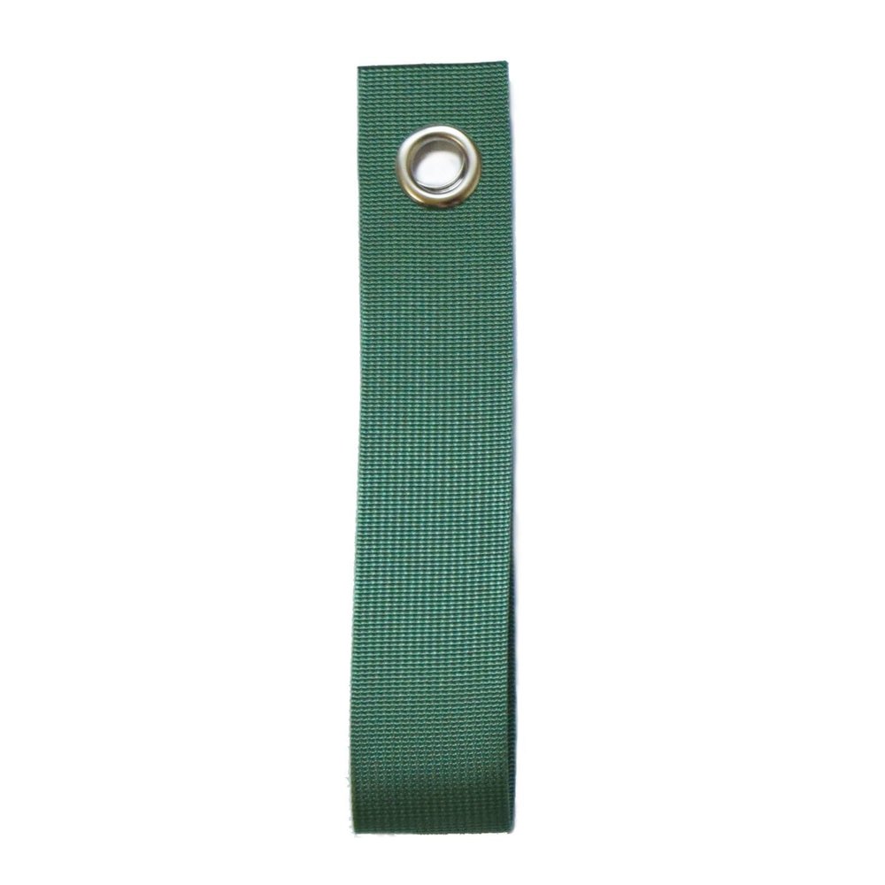 Wambere 6-Piece 40 x 3.8 cm Nylon Tree Straps with Eyelets, Green