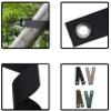 Wambere 6-Piece 40 x 3.8 cm Nylon Tree Straps with Eyelets, Green view 3