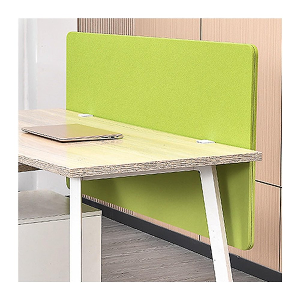XLIHAWY Acoustic Desk Divider, Noise-Reducing Privacy Panel, Green