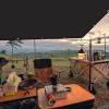 Square 2.4 x 4.2 m Waterproof Sun Shade Sail with Ropes and Mounting Kit for Gardens and Balconies, Black view 2