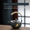 Retro Chinese Ceramic Teapot with Infuser, Teapot A view 2