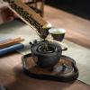 Retro Chinese Ceramic Teapot with Infuser, Teapot A view 4