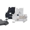10-Pack ST 4-HESI 5 x 20 mm Fuse Terminal Blocks with Disconnect Lever, Spring-Cage Connection, NS 35 DIN Rail (Black, 0.5 A Fuse) view 2