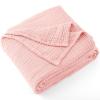 Carriediosa 100% Cotton Muslin Throw Blanket, 50 x 70 in, XL, 4-Layer Summer Blanket view 1