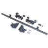 FZZIBQYR Hardware Kit for Sliding Library Ladders with Hooks (Ladder Not Included) view 2