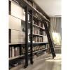 FZZIBQYR Hardware Kit for Sliding Library Ladders with Hooks (Ladder Not Included) view 3