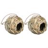 SPORTARC Hummingbird Houses, Outdoor Bird Cages for Gardens and Nesting, Handwoven Birdhouses, 2-Pack view 1