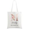 Personalized Canvas Tote Bag with Name, Photo, Text, or Logo, 13.4 x 15.4 x 6.1 in view 1
