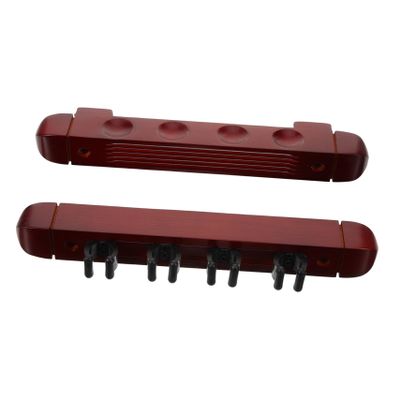 INOOMP 2-Piece Billiard Cue Holders with 4 Slots for Storage