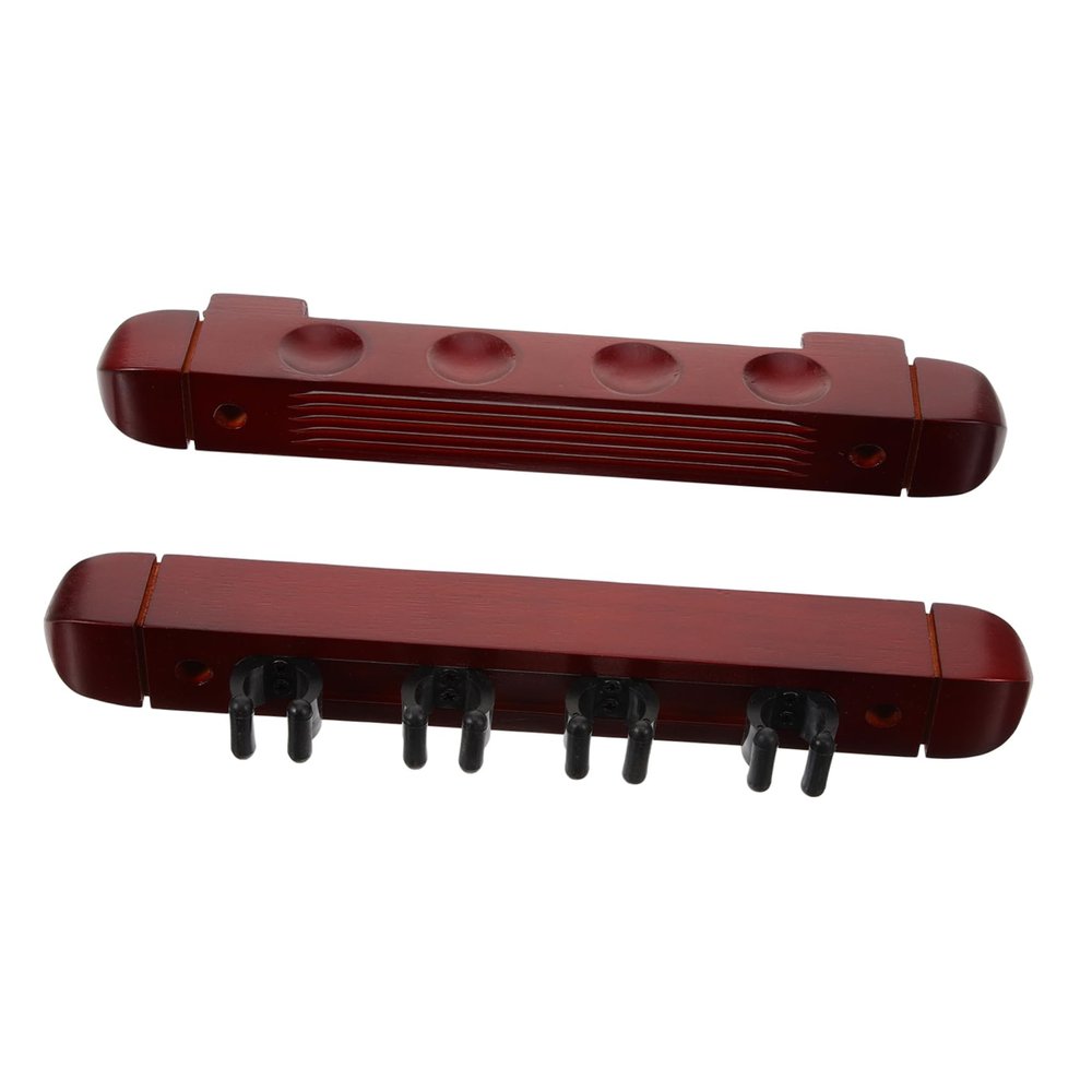 INOOMP 2-Piece Billiard Cue Holders with 4 Slots for Storage