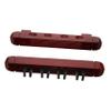 INOOMP 2-Piece Billiard Cue Holders with 4 Slots for Storage view 1