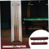 INOOMP 2-Piece Billiard Cue Holders with 4 Slots for Storage view 3