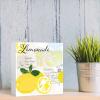 Lemonade Wooden Sign, Desk Decor, Home Office, Cabin, Shelf Decoration, 12.7 x 12.7 cm view 3