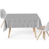 ECOMMERC3 Washable Coated Rectangular Tablecloth 240 x 140 cm, Cies Gray view 2