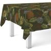 ECOMMERC3 Rectangular Oilcloth Tablecloth, 180 x 140 cm, Orange view 2