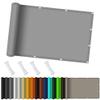 Waterproof Sun Shade Sail 3.2 x 6.8 m, 98% UV Protection, Light Gray view 1