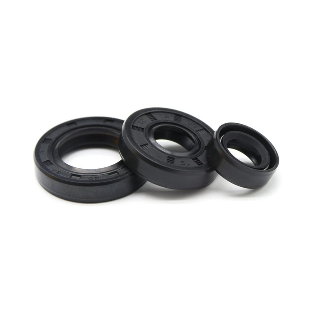 Butyl Rubber Skeleton Oil Seals, 2-Pack, NBR Frame Seal, 35 mm ID, 4290 mm OD, 417 mm Thick, 25 x 52 x 8 mm