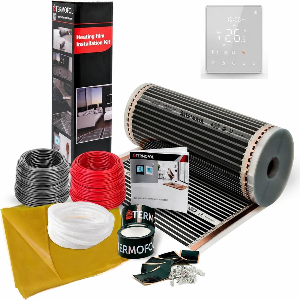 Complete Infrared Underfloor Heating Film Set 220 W/m²